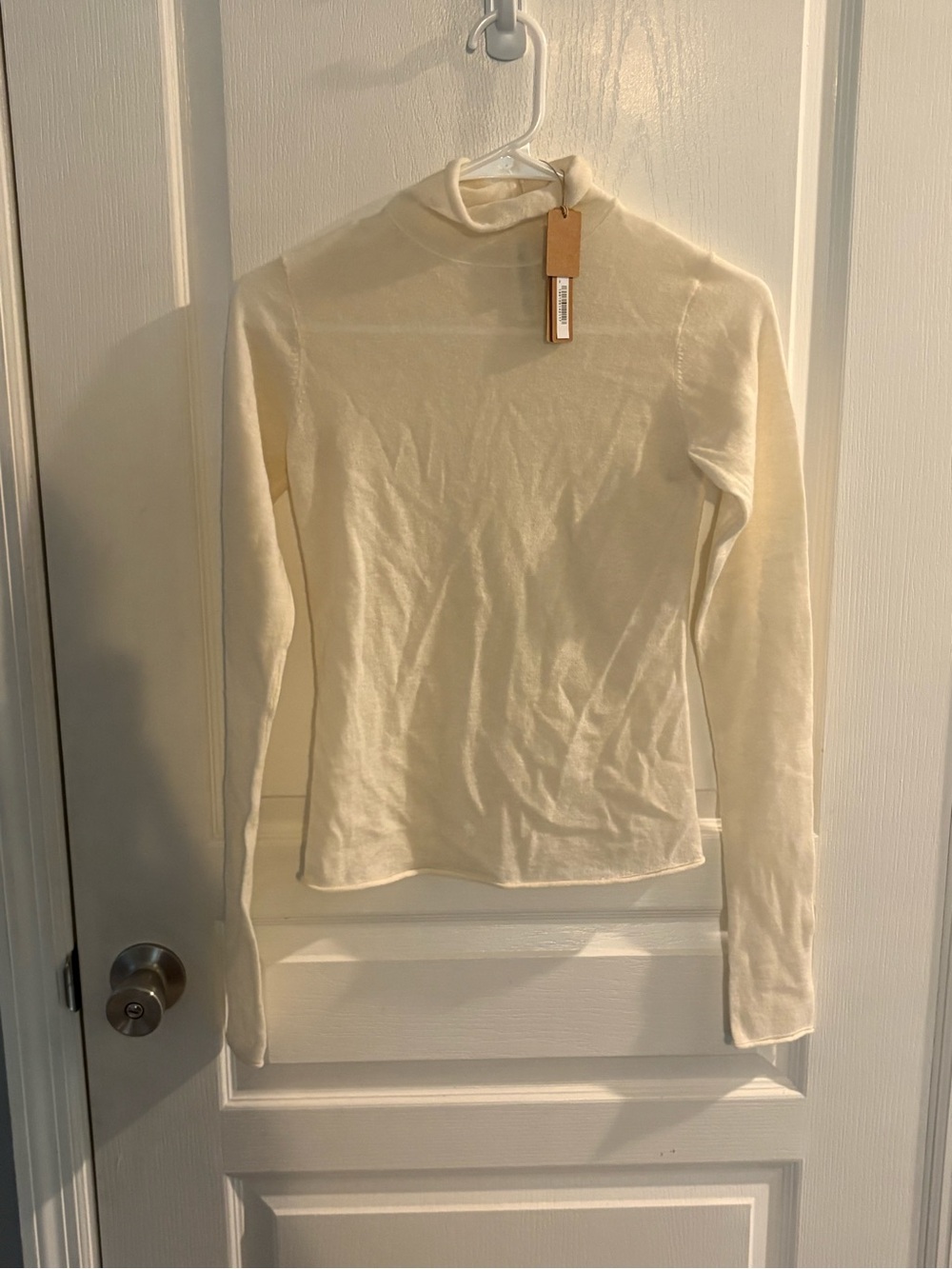 Skims Kim Kardashian Women’s Sheer Cashmere Turtleneck XXS New with Tags